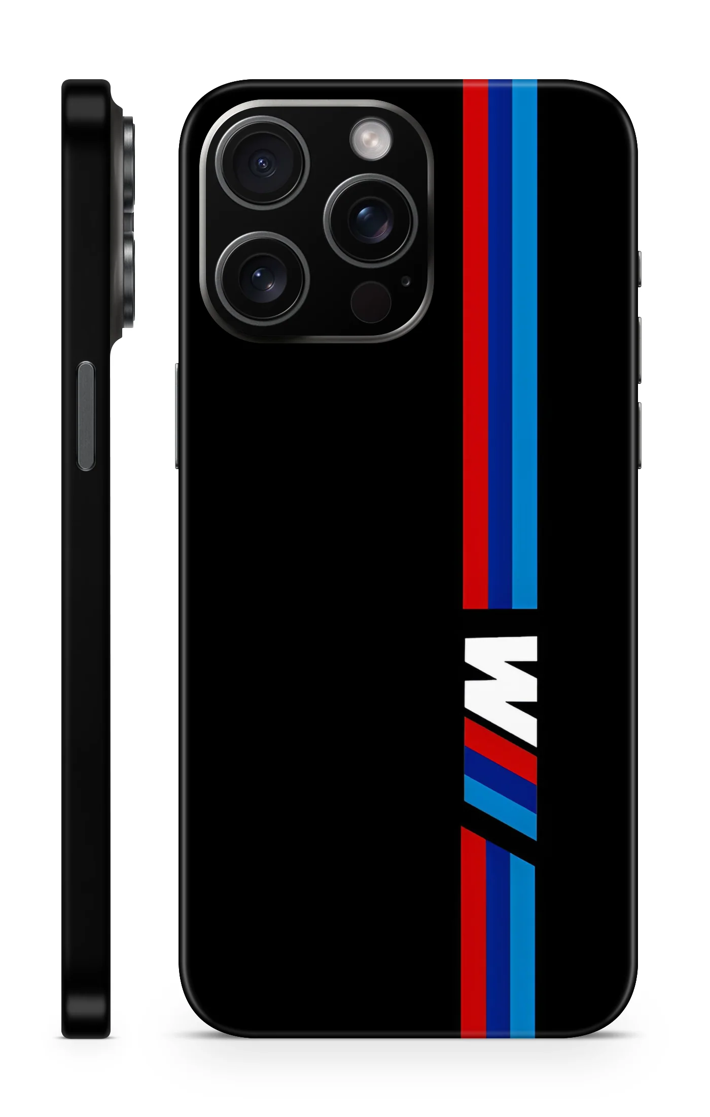BMW M Style Racing Stripe Mobile Skin - Image 3