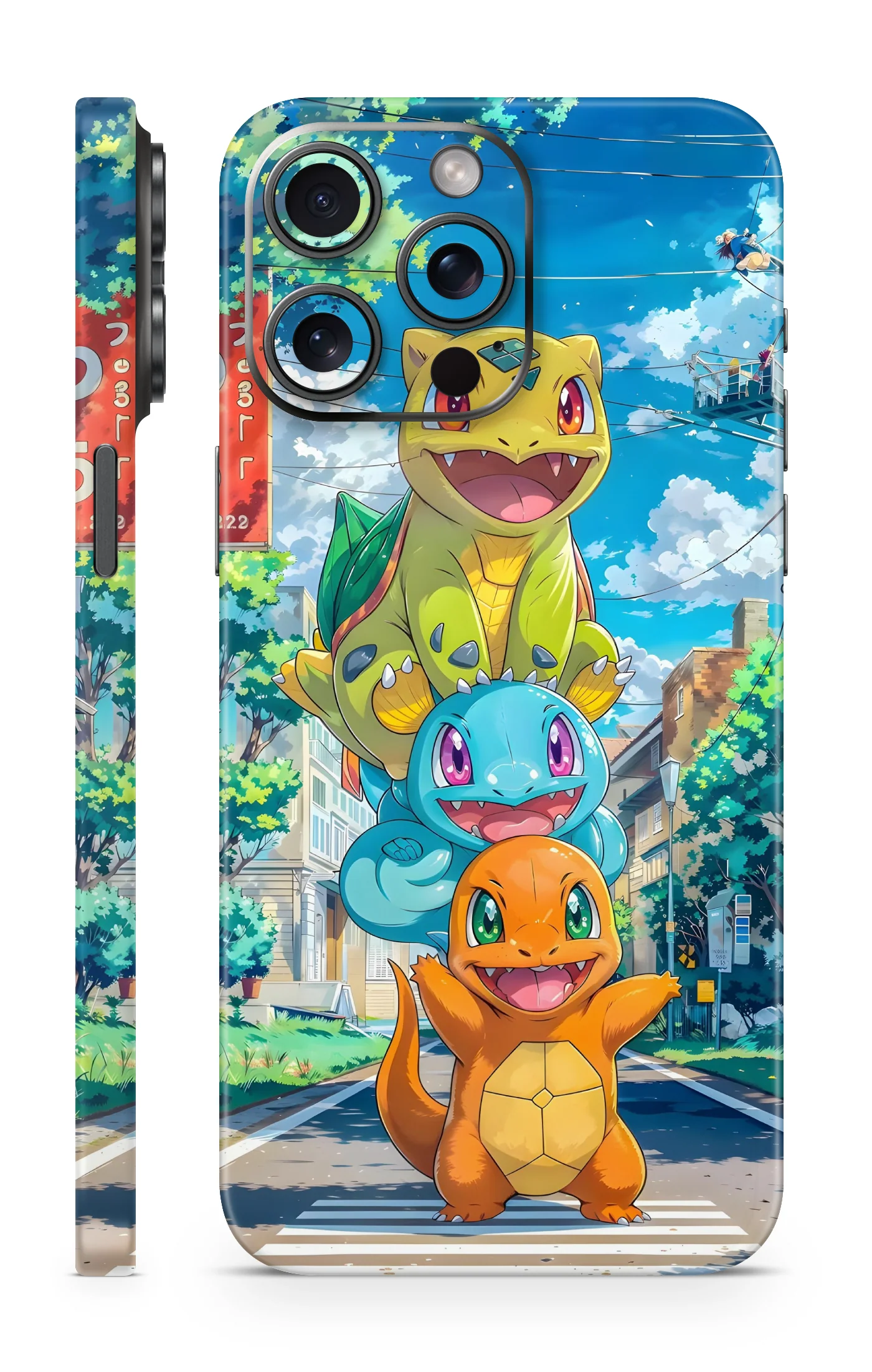 Charmander, Squirtle & Bulbasaur Mobile Skin - Image 3