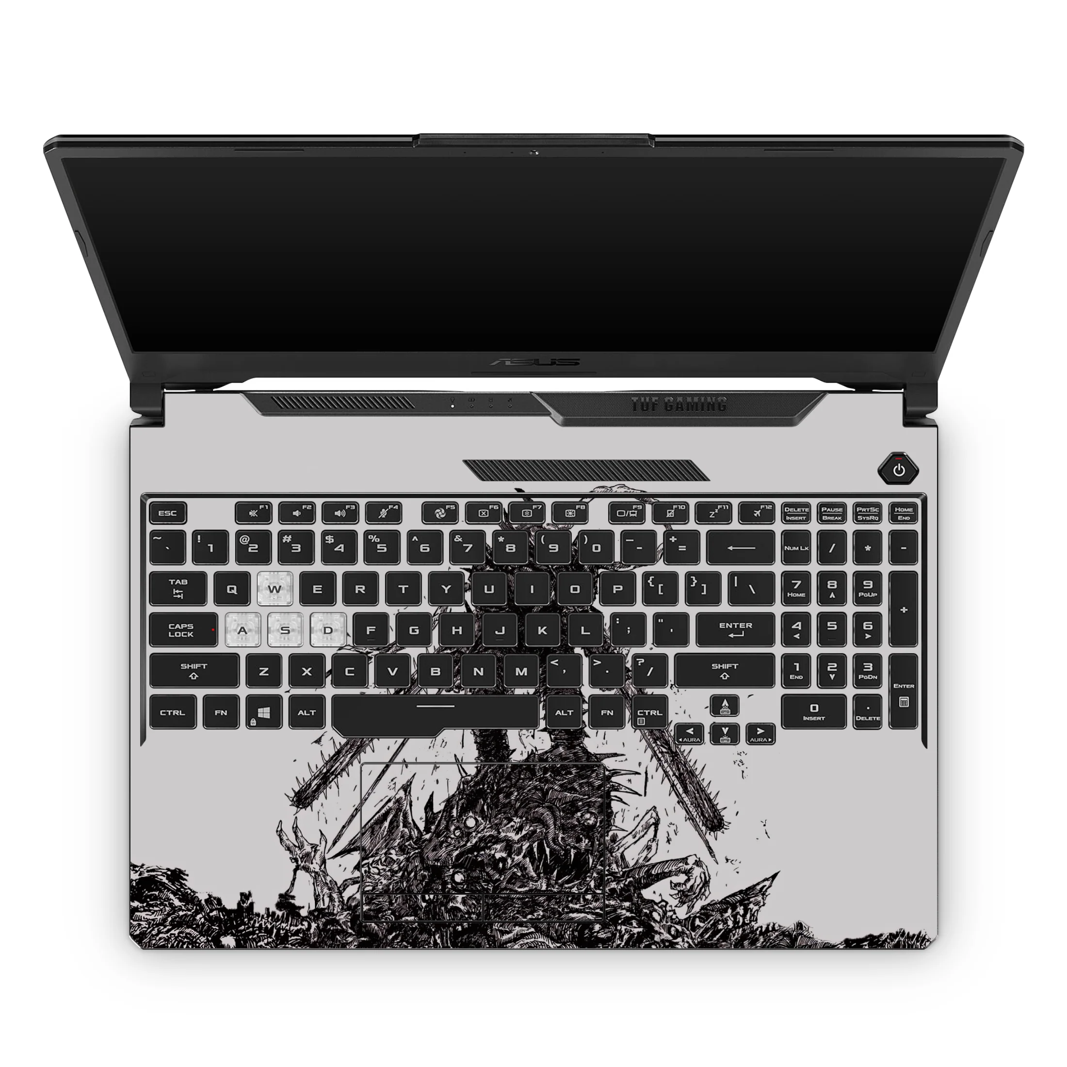 Denji Chainsaw Man Laptop Skin - Image 2