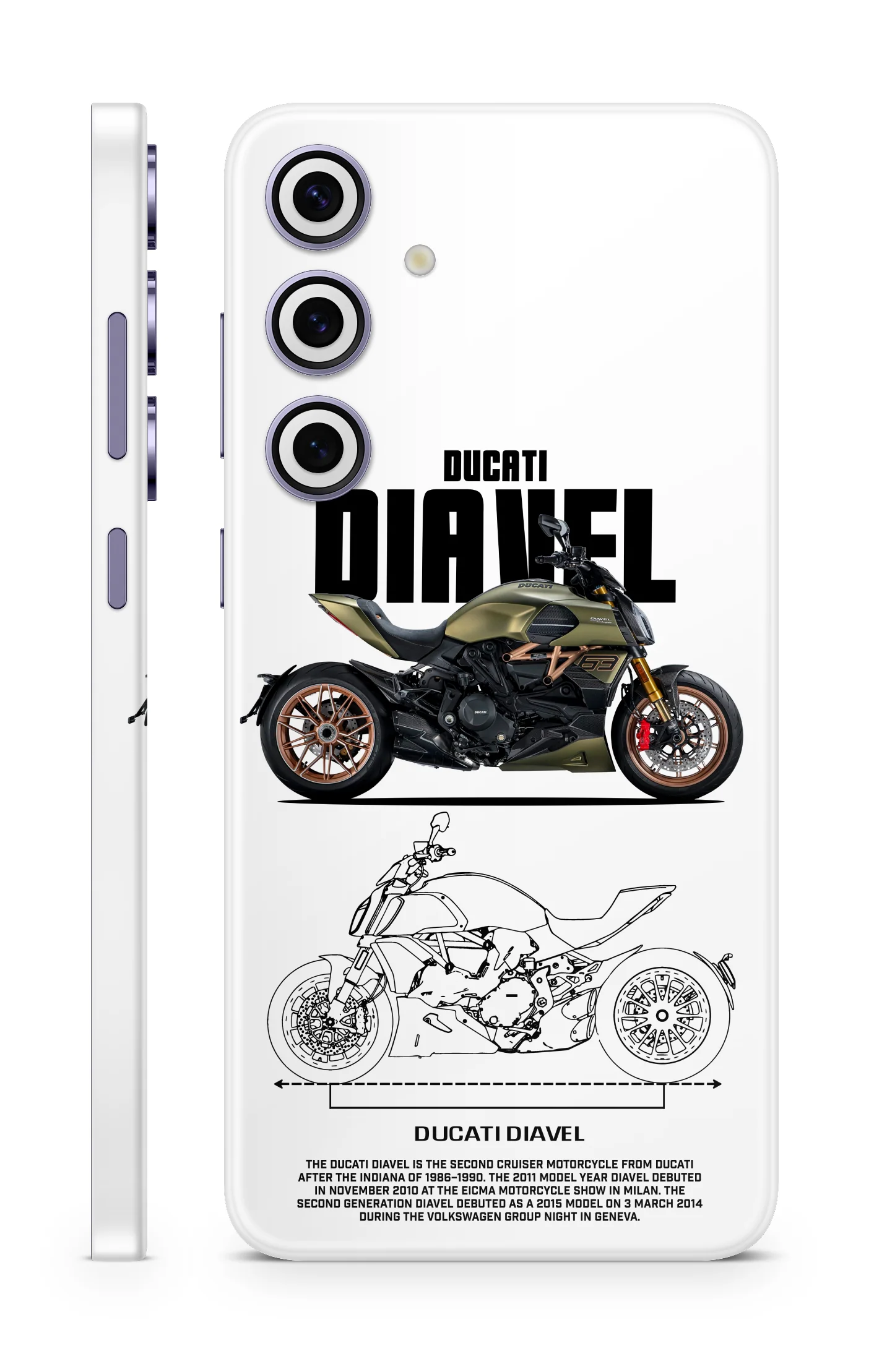 Ducati Diavel Mobile Skin - Image 2