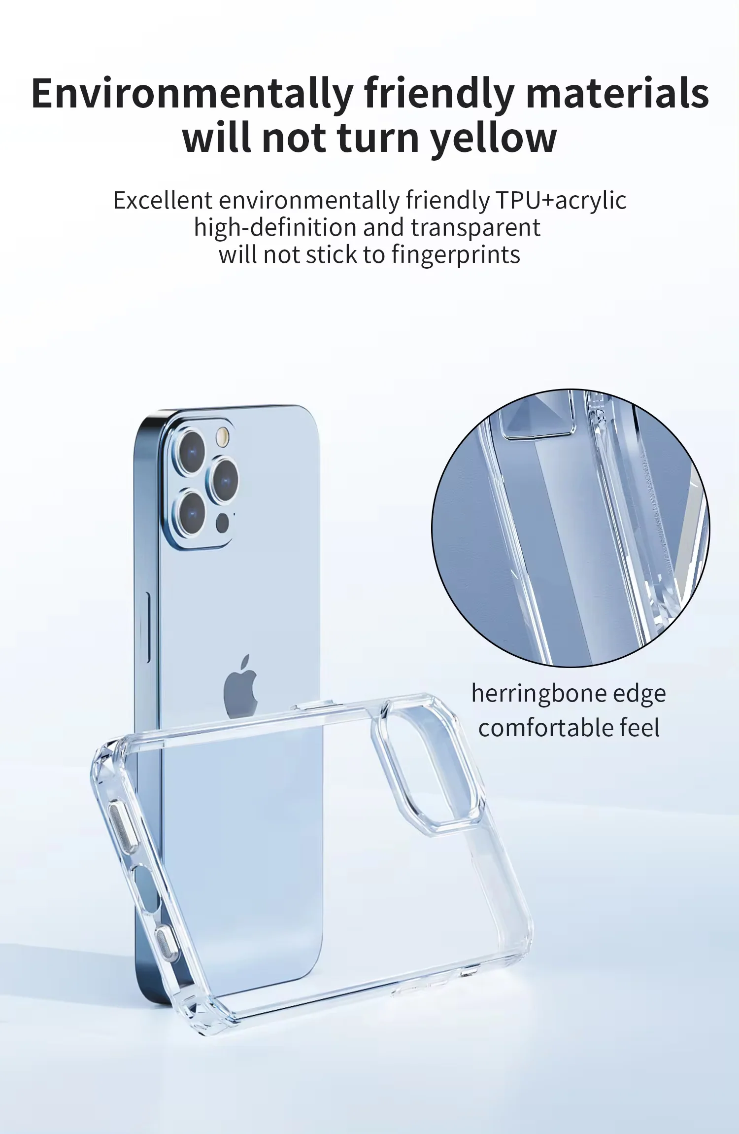 Hybrid Transparent Cover with Metal Dust Grill (TPU + Poly Carbonate | Crystal Clear) - Image 7