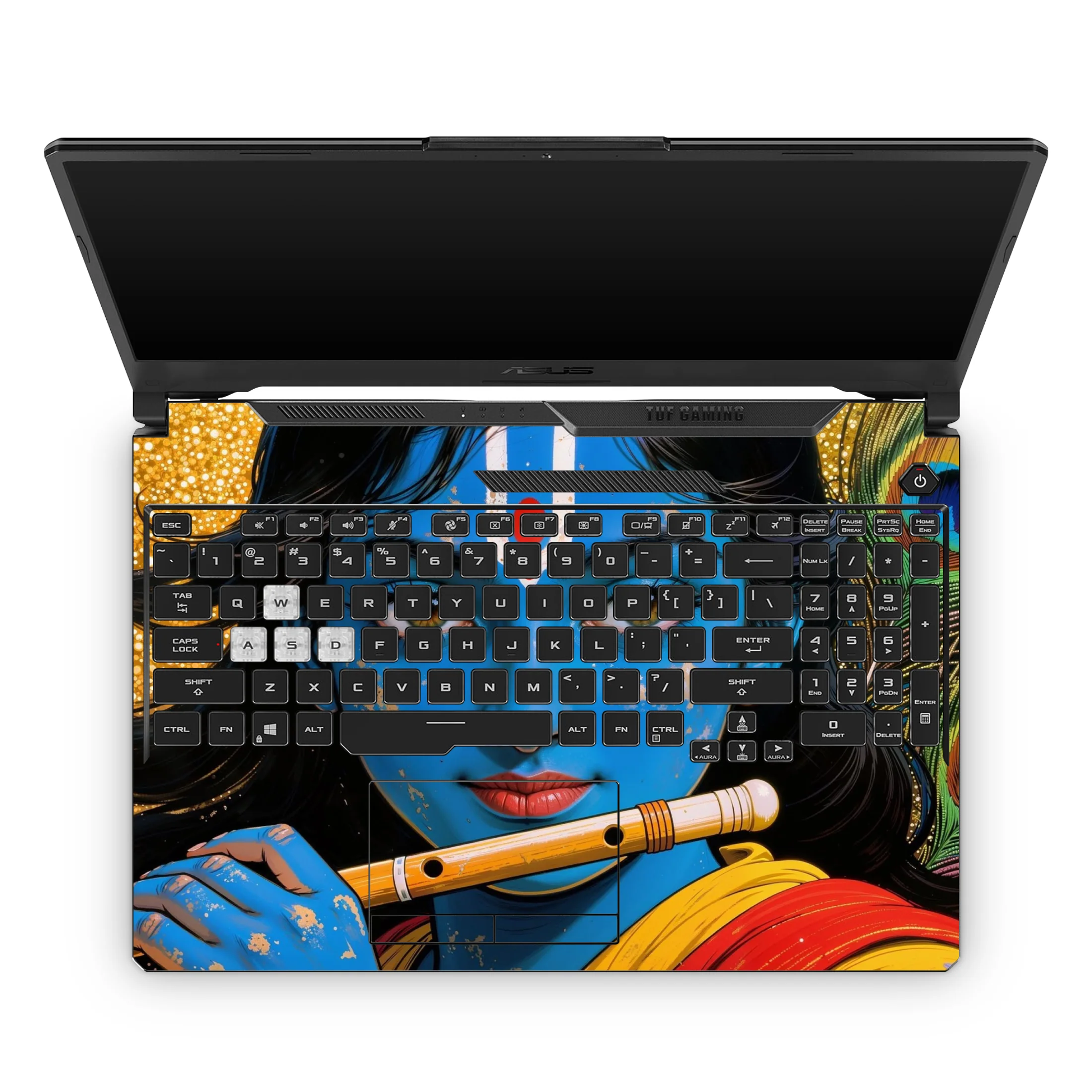Lord Krishna Laptop Skin - Image 2