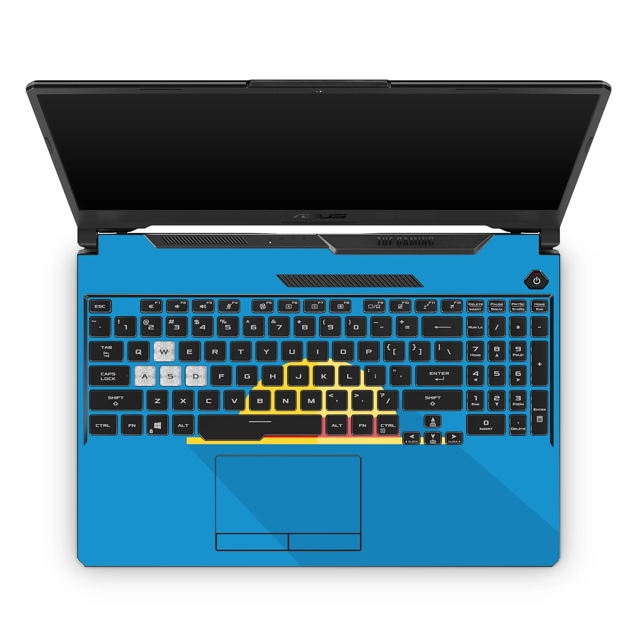 Luffy Hat Laptop Skin - Image 2