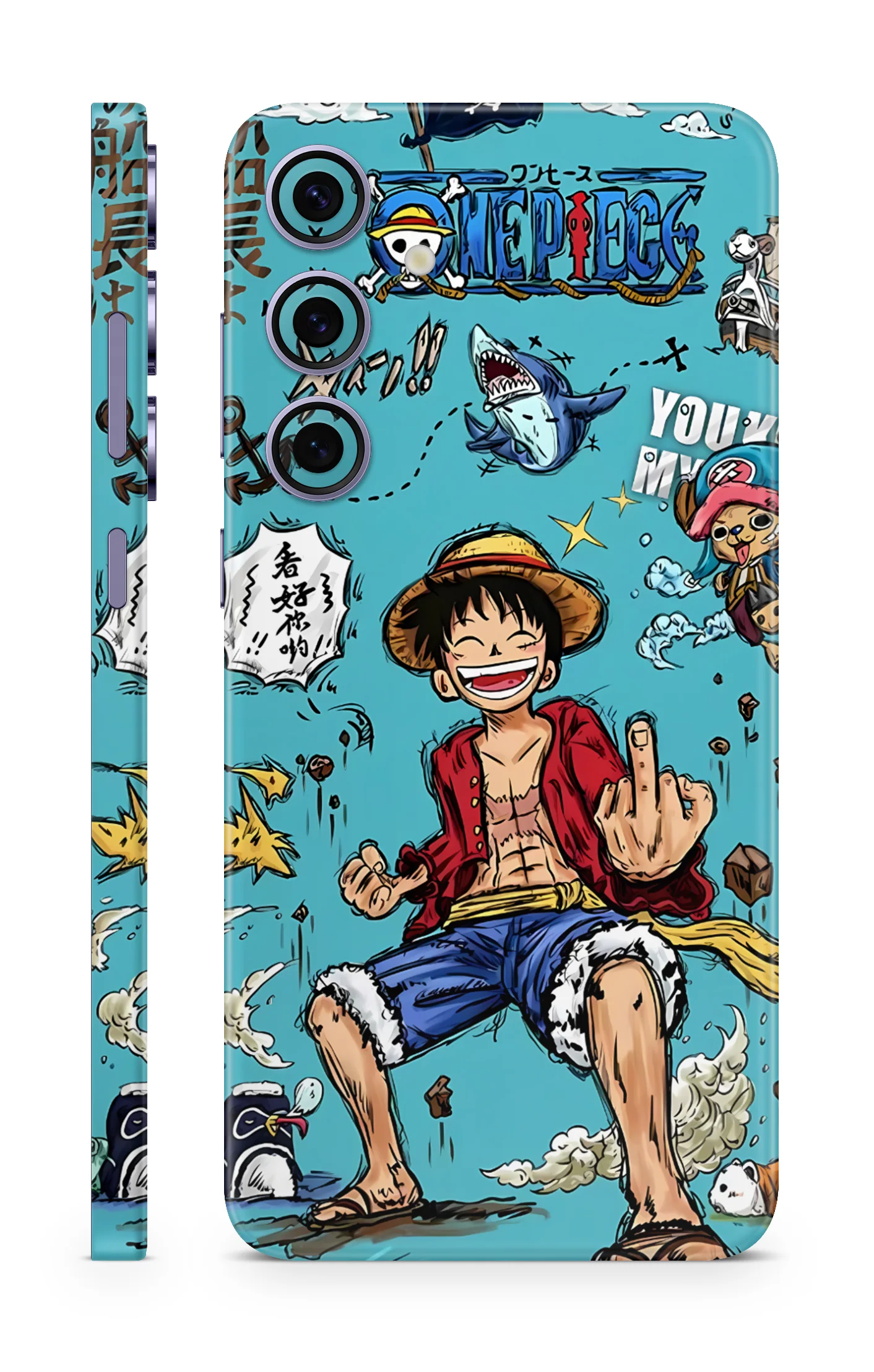 Monkey D. Luffy One Piece Mobile Skin - Image 3