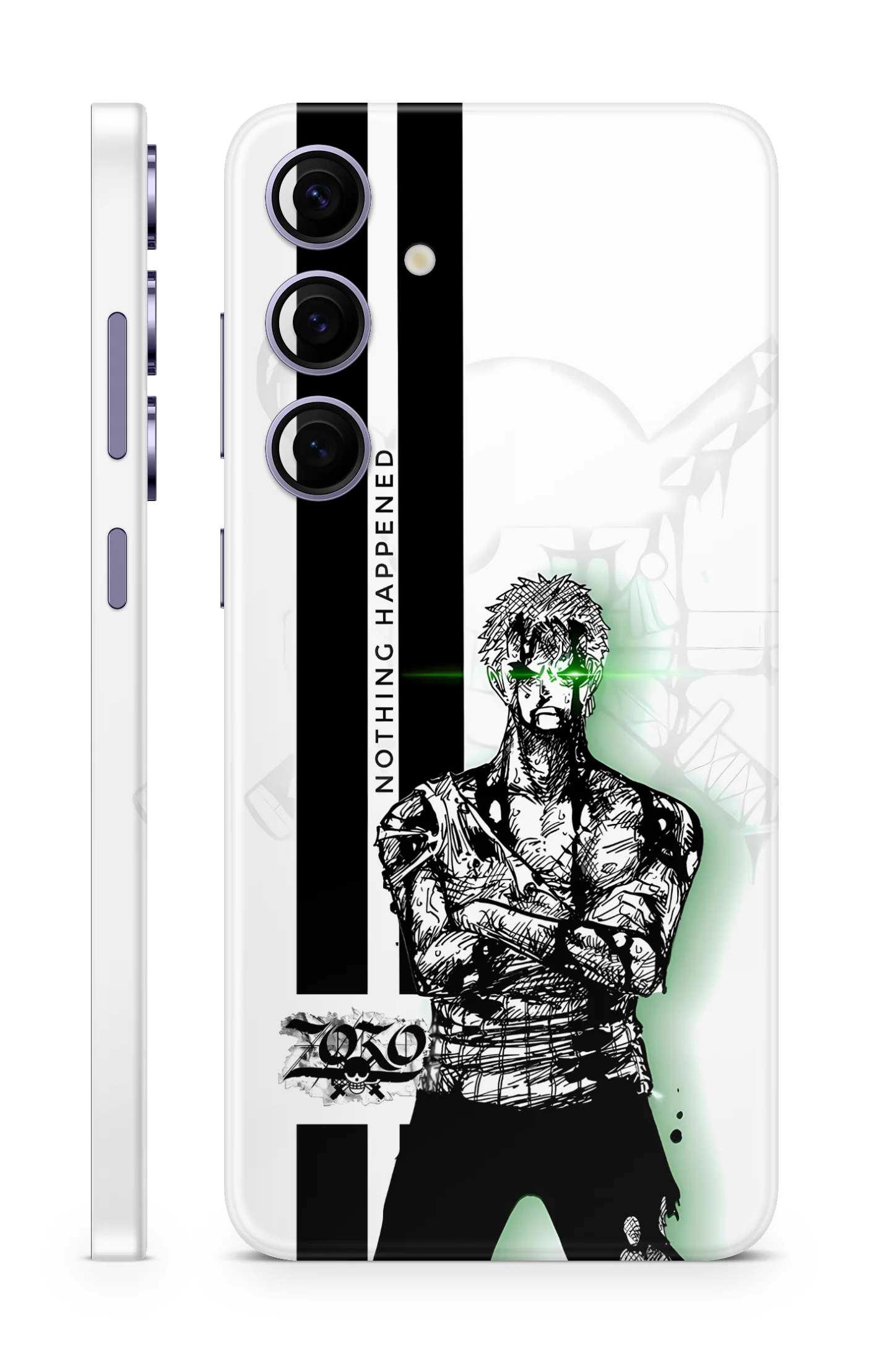 Nothing Happened Zoro Mobile Skin - Image 3