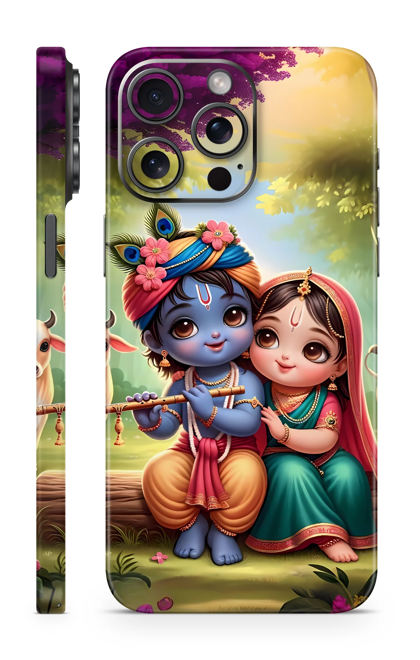 Radha Krishna MOBILE SKIN - Image 4